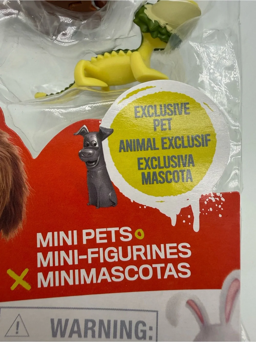 The Secret Life of Pets Mini Figures 4-Pack Silver Metallic Variant Max Snowball